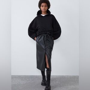 Zara Oversized Hooded Sweatshirt